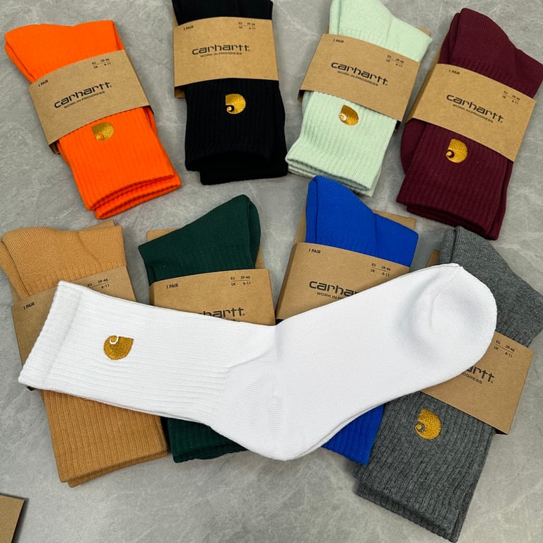 Carhartt WIP Embroidered Logo Socks - 6