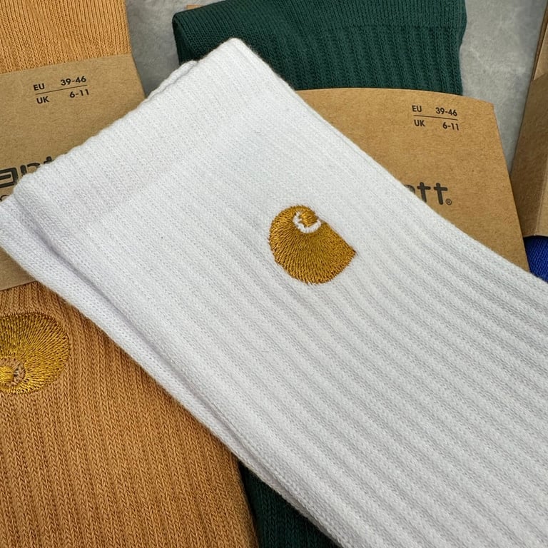 Carhartt WIP Embroidered Logo Socks - 8