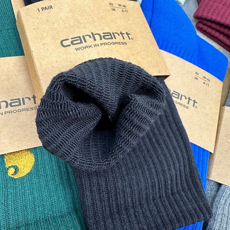 Carhartt WIP Embroidered Logo Socks - 10