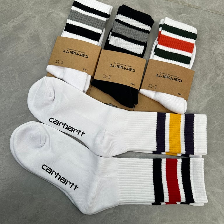 Carhartt Striped Crew Socks - 4