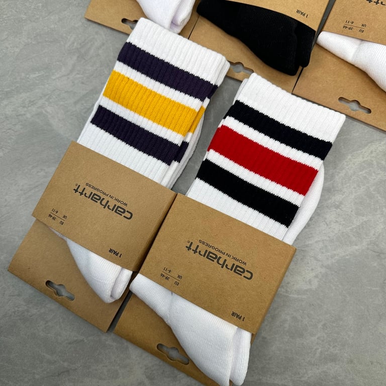 Carhartt Striped Crew Socks - 7