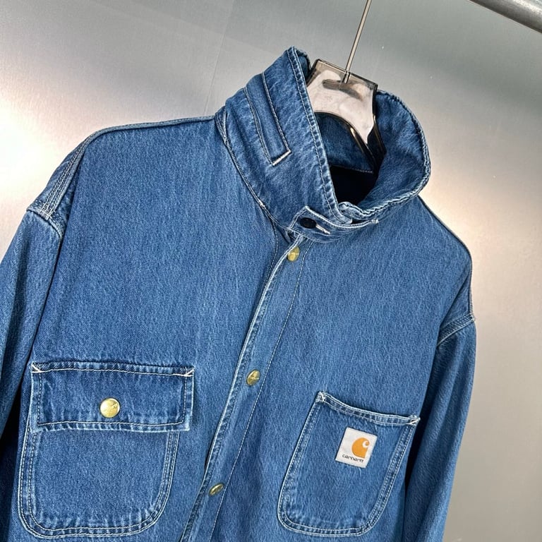 Carhartt WIP x Invincible Denim Chore Coat - 32