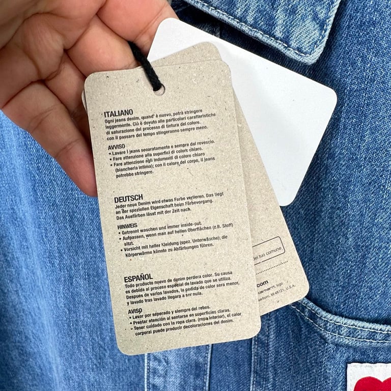 Carhartt WIP Heart Denim Shirt Jacket - 33