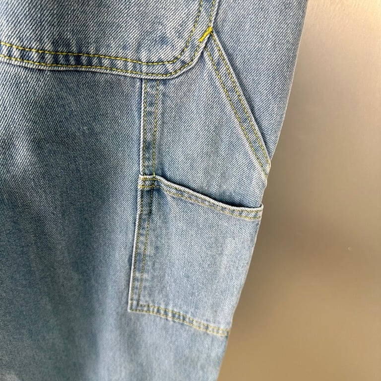Carhartt WIP Double Knee Pant Heavy Stone Bleached - 13