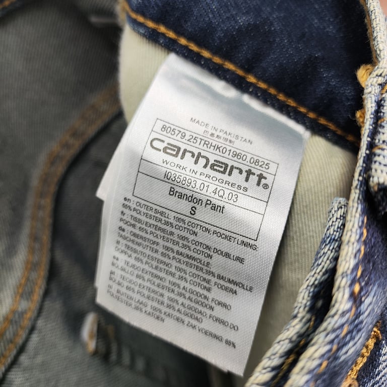 Carhartt Vintage Wash Blue Jeans - 18