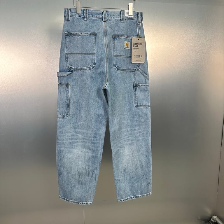 Carhartt Double Knee Carpenter Jeans Light Wash - 14