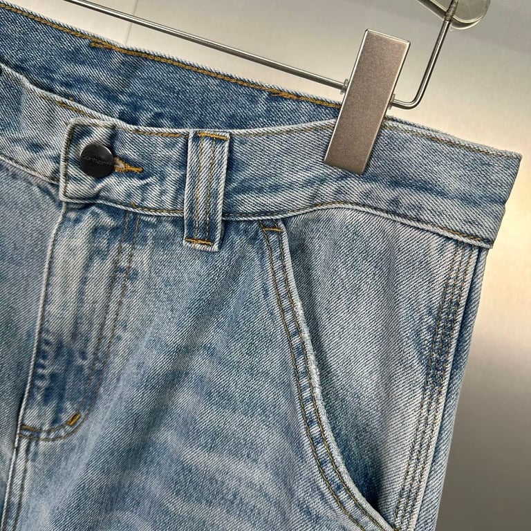 Carhartt Double Knee Carpenter Jeans Light Wash - 16