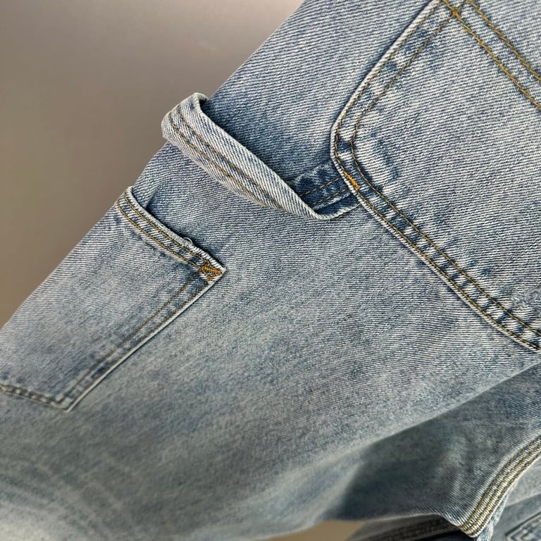 Carhartt Double Knee Carpenter Jeans Light Wash - 6