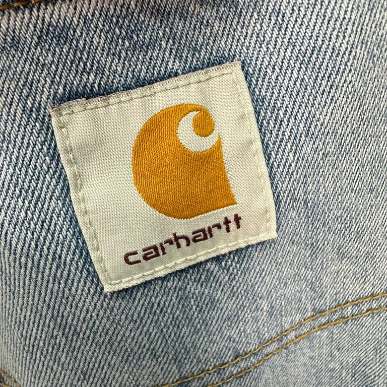 Carhartt Double Knee Carpenter Jeans Light Wash - 8