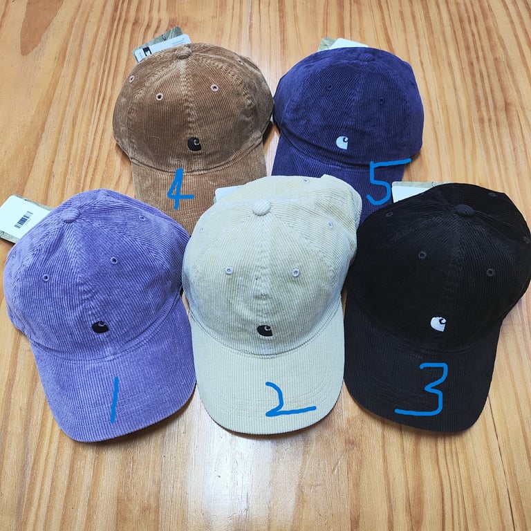 Carhartt Corduroy Logo Cap - 3