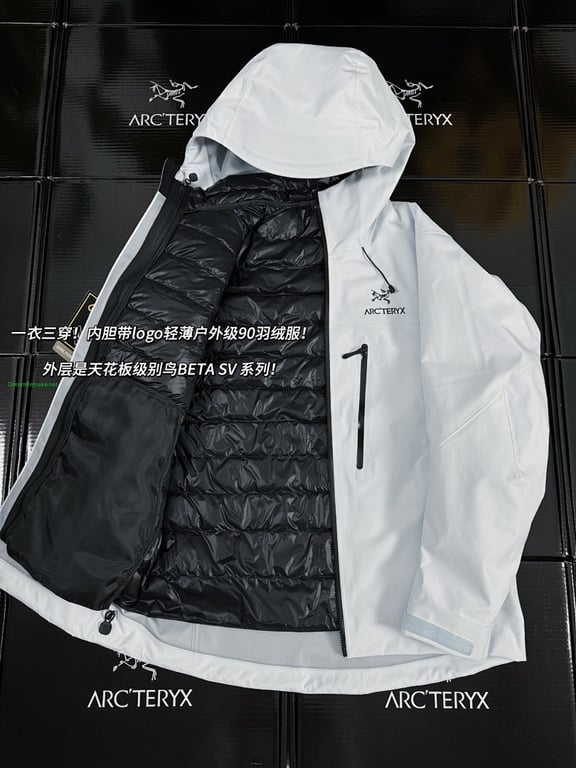 Arc'teryx Alpha SV7 3-in-1 Down Jacket - 34