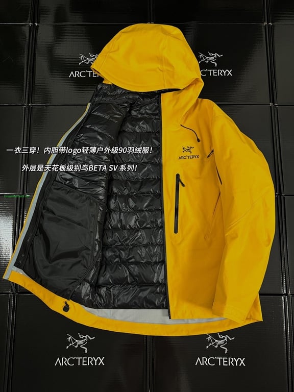 Arc'teryx Alpha SV7 3-in-1 Down Jacket - 35