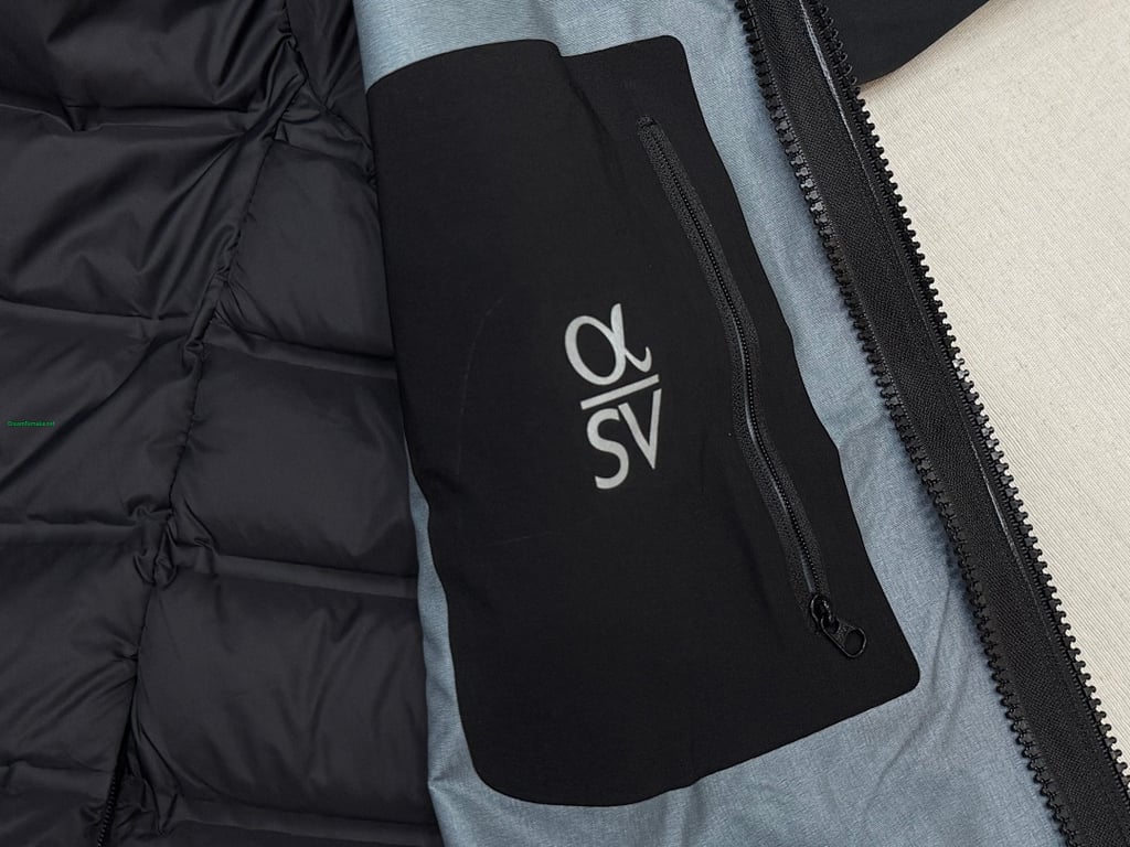 Arc'teryx Alpha SV7 3-in-1 Down Jacket - 65
