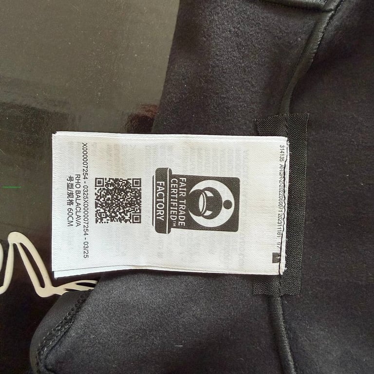 Arc'teryx Rho Balaclava Black - 12