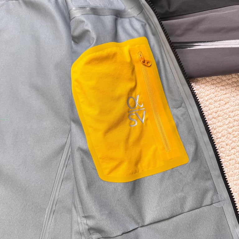 Arc'teryx x Palace Shell Jacket Grey Black - 8