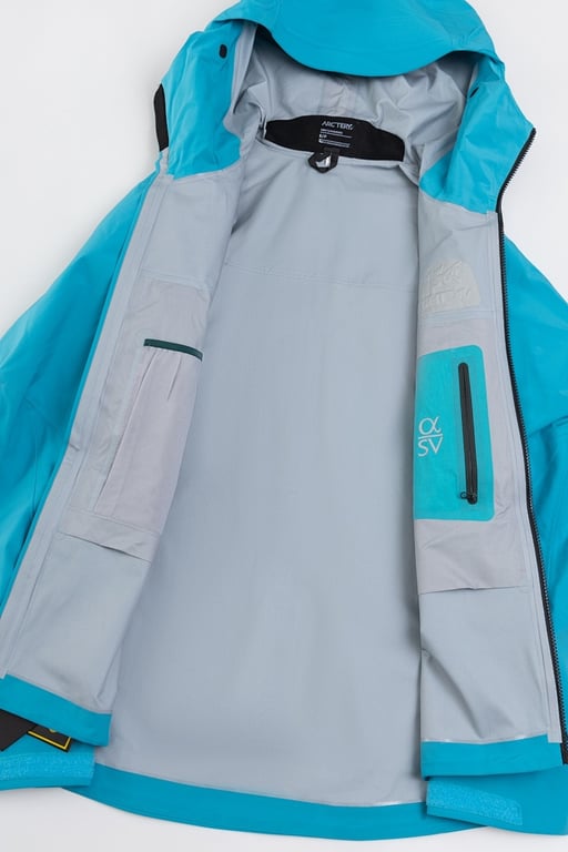 Arc'teryx Alpha SV Jacket Blue Tetra - 21