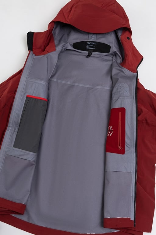 Arc'teryx Alpha SV Hardshell Jacket Burgundy - 13