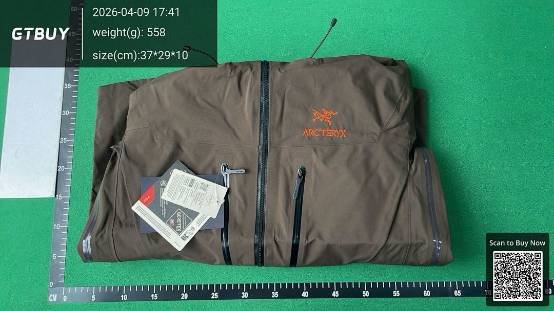 Arc'teryx Alpha SV Jacket Brown - 4