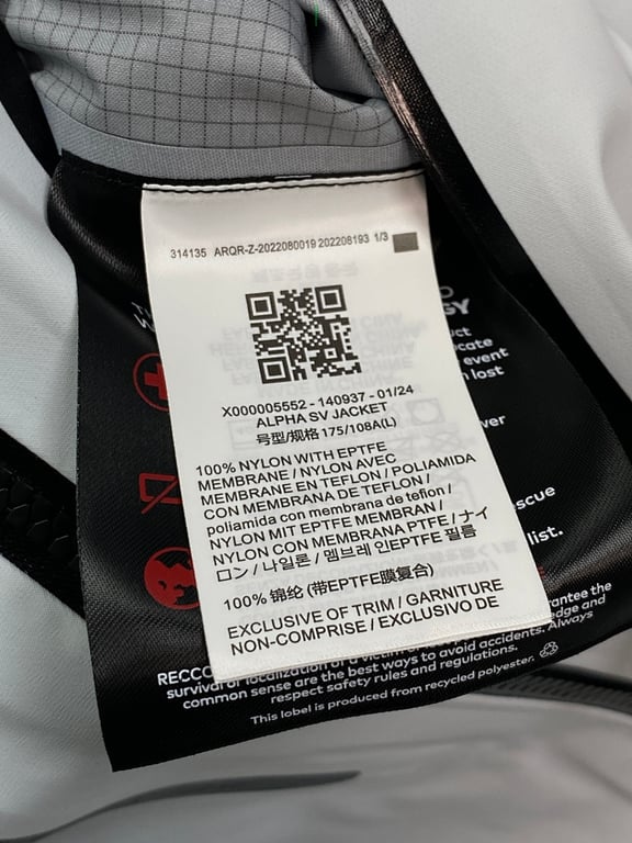 Arc'teryx Alpha SV Jacket Daybreak - 7