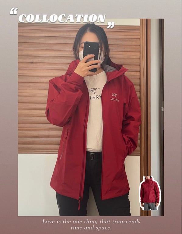 Arc'teryx Gore-Tex Shell Jacket Red - 5