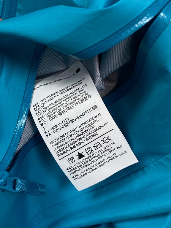 Arc'teryx Koi Blue Gore-Tex Shell Jacket - 7