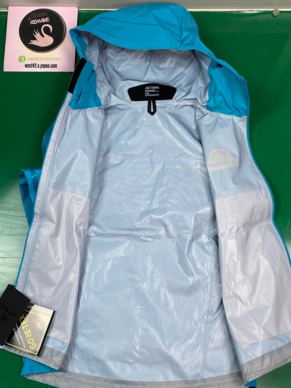 Arc'teryx Koi Blue Gore-Tex Shell Jacket - 8