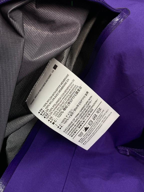 Arc'teryx Gore-Tex Paclite Plus Jacket Gem Blue - 10