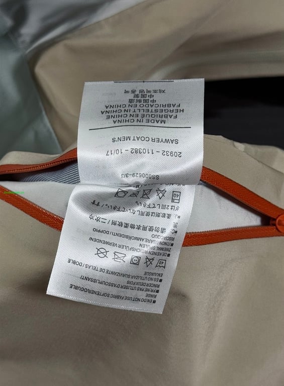 Arc'teryx Sawyer Coat Sky Blue Multi - 10