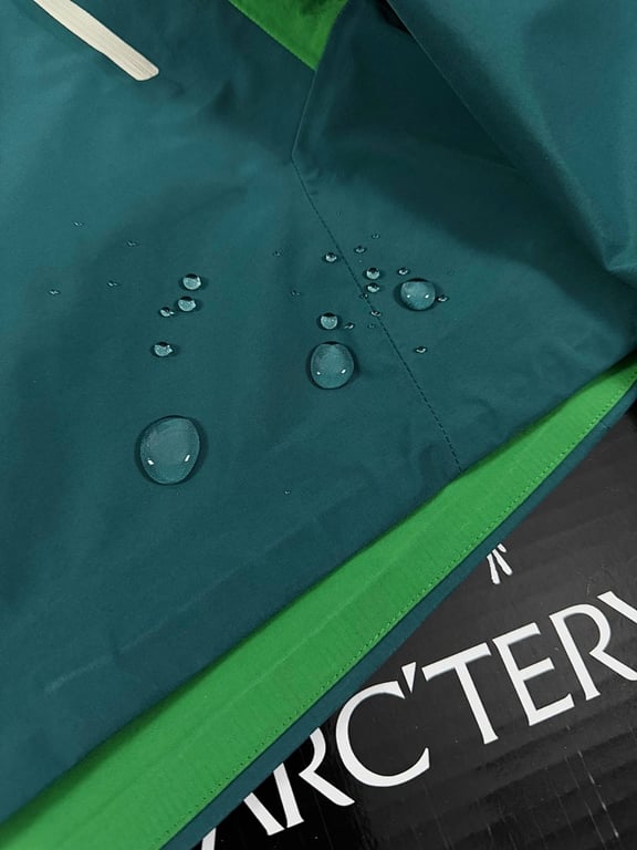Arc'teryx Jungle Maze Green Shell Jacket - 5