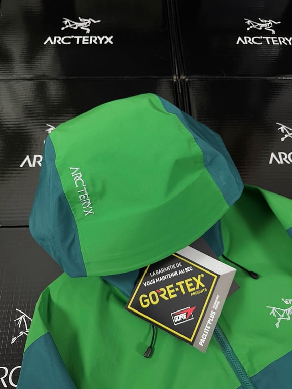 Arc'teryx Jungle Maze Green Shell Jacket - 6