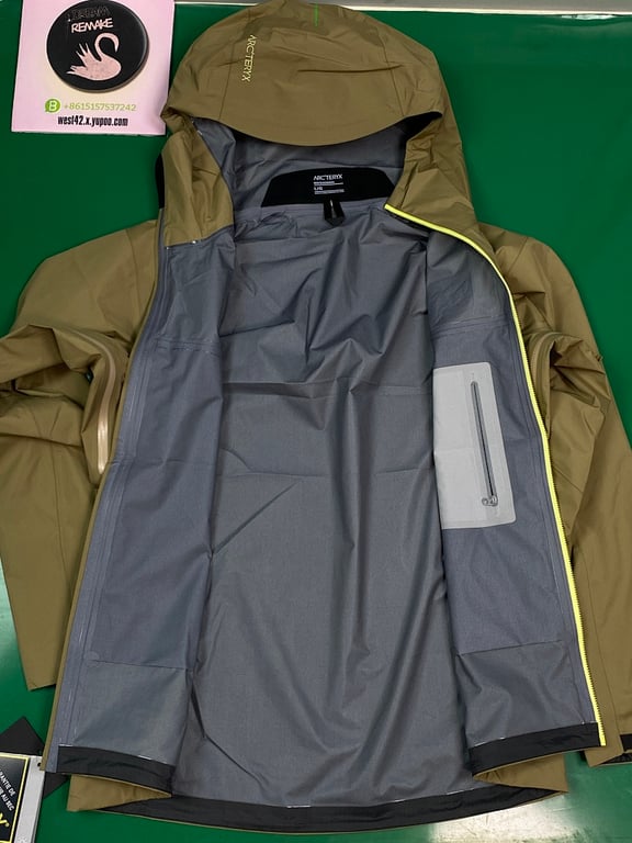 Arc'teryx Beta Lightweight Jacket Tan Yellow - 3