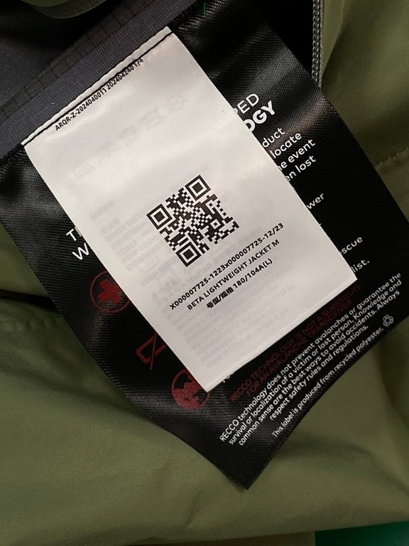 Arc'teryx Gore-Tex Shell Jacket Green - 9