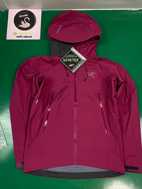 Arc'teryx Gore-Tex Paclite Plus Jacket Rose Red - 3
