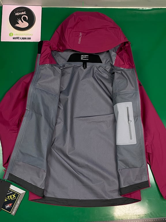 Arc'teryx Gore-Tex Paclite Plus Jacket Rose Red - 9