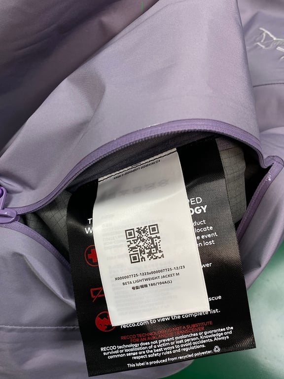 Arc'teryx Beta Lightweight Jacket Purple - 5