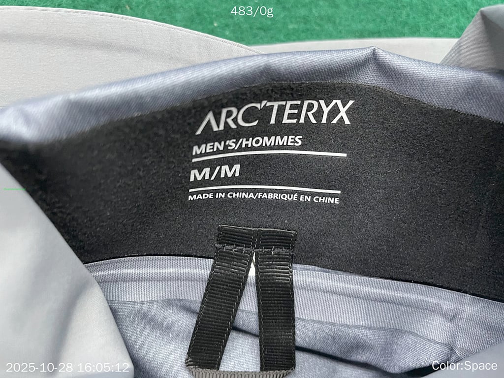 Arc'teryx Shell Jacket Space Gray - 2