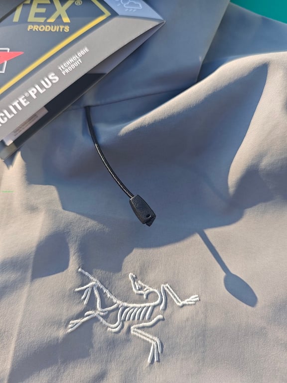 Arc'teryx Shell Jacket Space Gray - 12