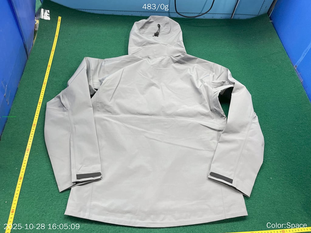 Arc'teryx Shell Jacket Space Gray - 5