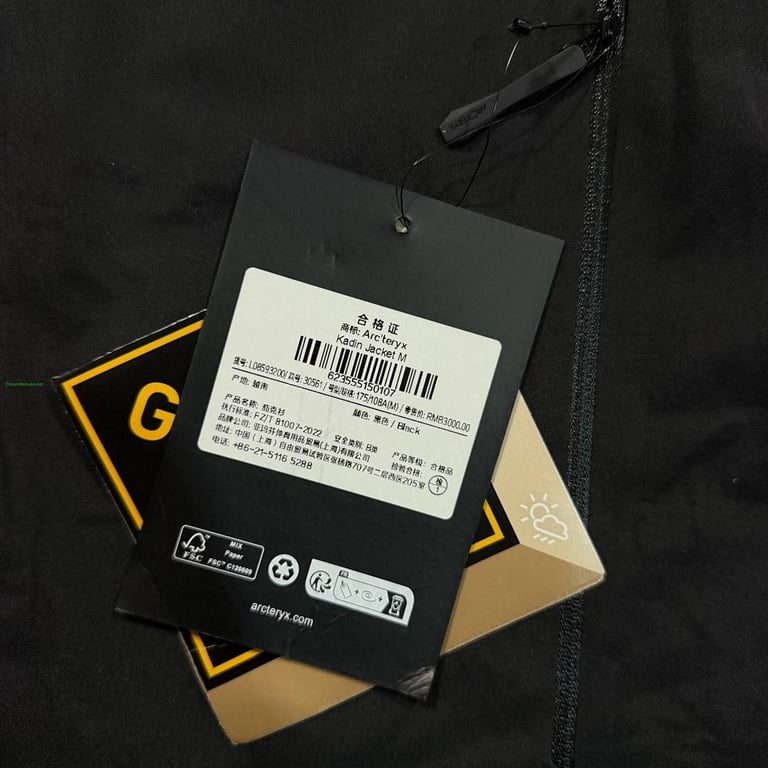 Arc'teryx Kadin Jacket Black - 9