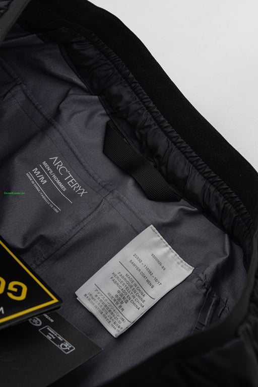 Arc'teryx Beta Pant Half-Zip Shell Black - 9