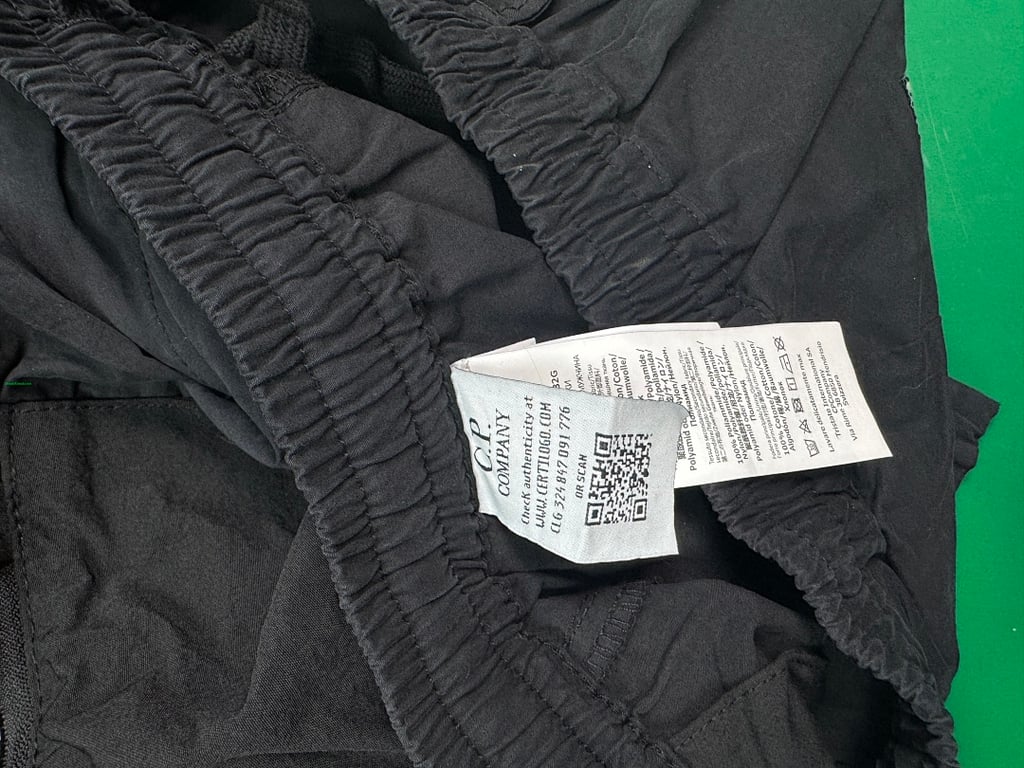 C.P. Company Cargo Trousers Black - 5
