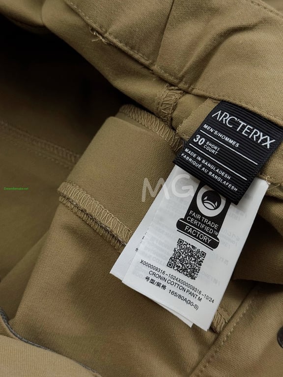 Arc'teryx Cronin Cotton Pant - 35