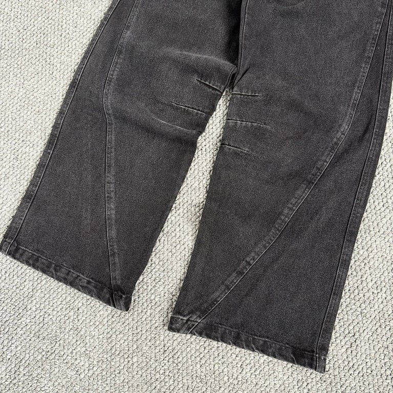 Vescartes Smoking Kills Denim Jeans Black - 19