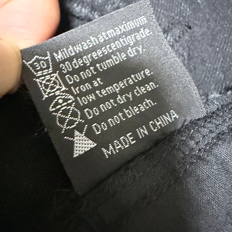 Vescartes Smoking Kills Denim Jeans Black - 26