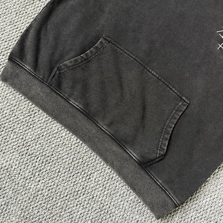 Vescartes Michelangelo Hoodie Washed Black - 16