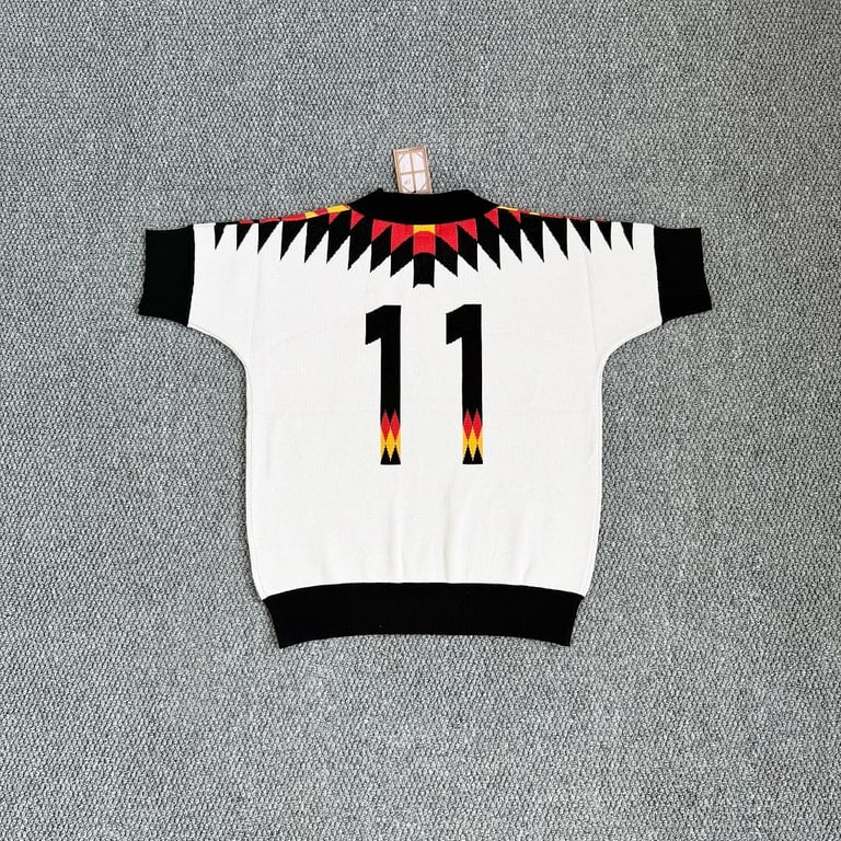 Vescartes Germany Knitted Jersey White - 19