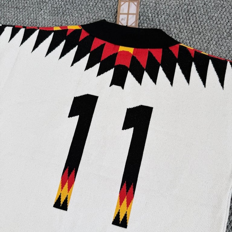 Vescartes Germany Knitted Jersey White - 20
