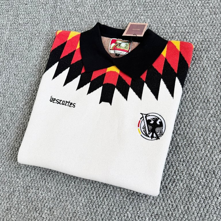 Vescartes Germany Knitted Jersey White - 7