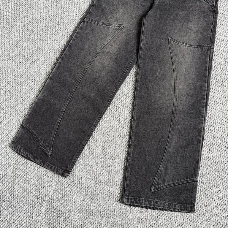 Vescartes Graveyard Denim Jeans Black - 13