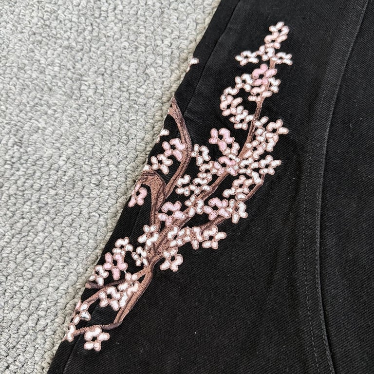 Vescartes Blossom Denim Black - 16